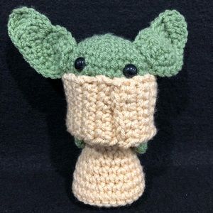 Baby Yoda Amigurumi Handmade 6" Doll “The Child"